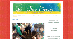 Desktop Screenshot of alicebirneywaldorf.org